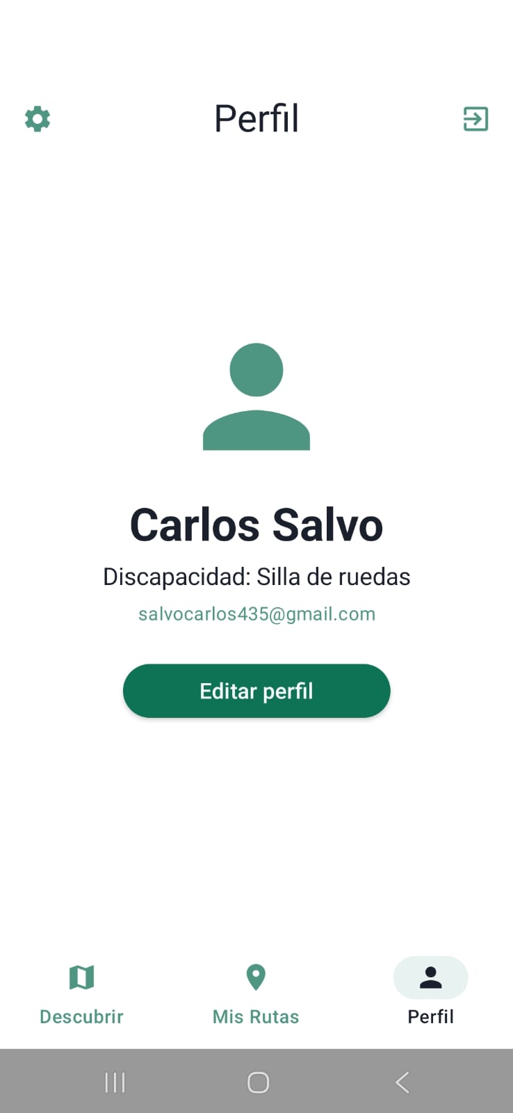 Perfil de Usuario